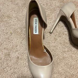 Steve Madden | Shoes | Nude Steve Madden Pointy Toe Heel | Poshmark